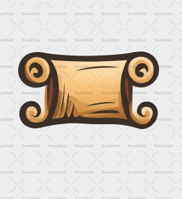 Antikes Schriftrolle